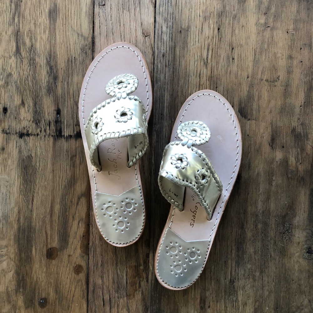 New Jack Rogers Platinum Size 6.5